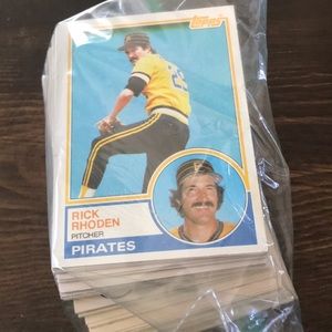 PITTSBURGH PIRATES Assorted Baseball Cards ‘81-91